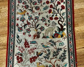 24”x30” silk Nain and extremely fine!