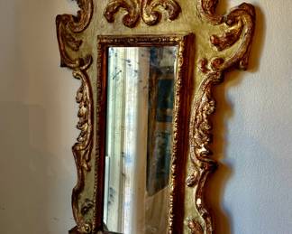 A gorgeous pair of 1930s Italian gesso mirrors