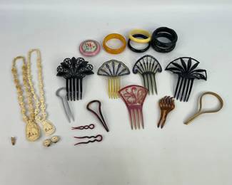 Vintage Elephant Pendant Necklaces, Bangles & More