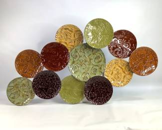 Embossed Metal Wall Art