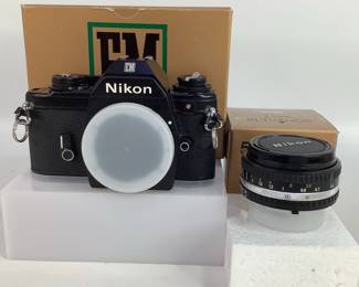 Nikon EM 35mm Camera