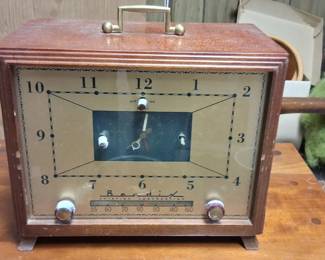 vintage Bendix Model 753M Clock Radio, also known as "The Marion,"