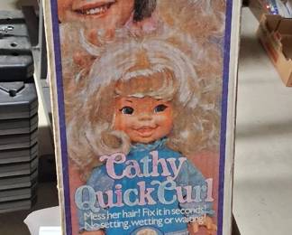 1974 Mattel Cathy Quick Curl doll