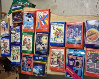 Mattel Electronics Intellivision video games