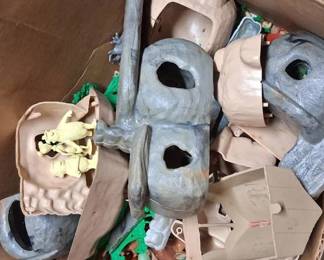 vintage Marx Toys "The Flintstones" playset from the 1960s