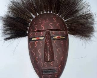 EHE043 African Handcarved Wooden Mask