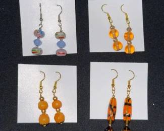 EHE224 Myrna Lee Chang Assorted Handcrafted Earrings