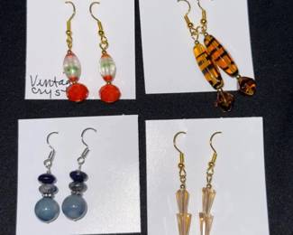 EHE217 Myrna Lee Chang Assorted Handcrafted Earrings