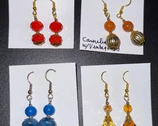 EHE246 Myrna Lee Chang Assorted Handcrafted Earrings