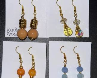 EHE247 Myrna Lee Chang Assorted Handcrafted Earrings