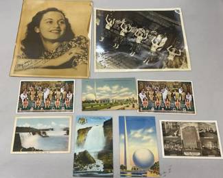 EHE345 - Rare Vintage 1940s Ephemera - Photos & Postcards Hula, 1939 NY World's Fair & More
