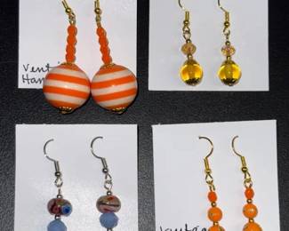 EHE242 Myrna Lee Chang Assorted Handcrafted Earrings