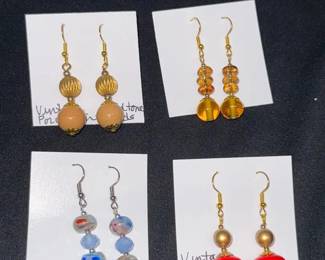 EHE215 Myrna Lee Chang Assorted Handcrafted Earrings