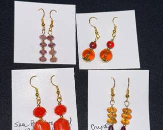 EHE214 Myrna Lee Chang Assorted Handcrafted Earrings
