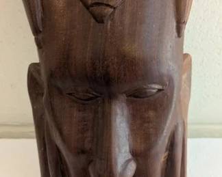 EHE028- 10 inch Wooden African Mask 