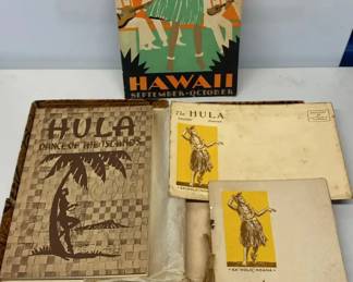 EHE326 - Rare Vintage Hawaii/Hawaiian Memorabilia Ephemera - Hula