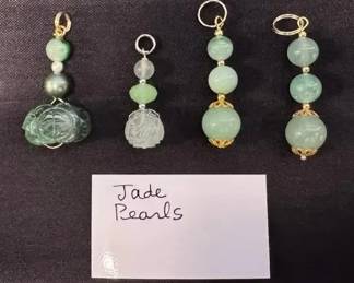 EHE112 - Myrna Lee Chang Jade Pearls 