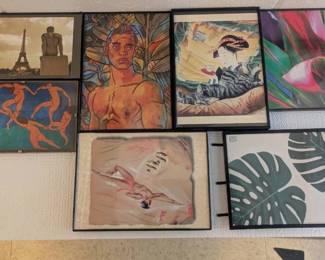 EHE018- Lot Of Mixed Small Prints 