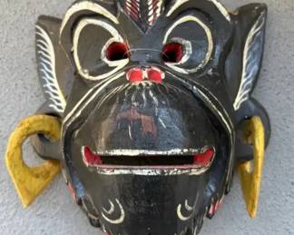 EHE014 Hanuman Mask Made In Indonesia