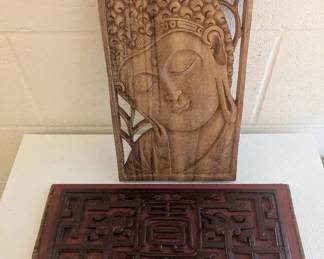 EHE046- Mixed Asian Wooden Carvings 