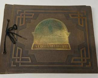 EHE334 - Antique Photo Album #1 of 5 Filled with Hawaiian People, Places, Events & More Early 1900s