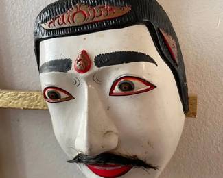 EHE015 - Indonesian Dance Mask of King Dalem Topeng