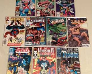 EHE406 Ten Collectible Marvel Comic Books
