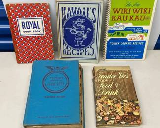 EHE323 - Lot of Rare Hawaii Recipe Books and More