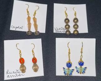 EHE209 Myrna Lee Chang Assorted Handcrafted Earrings