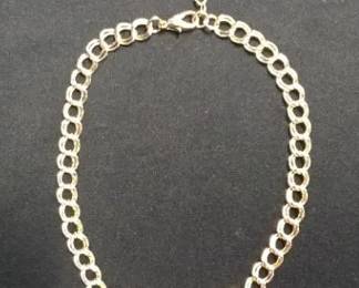 EHE146 - Myrna Lee Chang 17" Gold-Toned Chain Necklace 