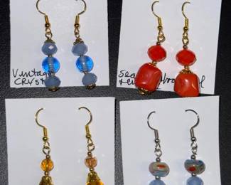 EHE245 Myrna Lee Chang Assorted Handcrafted Earrings