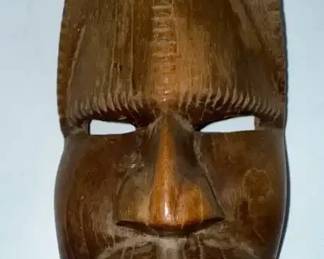 EHE054 Handcarved African Wooden Mask