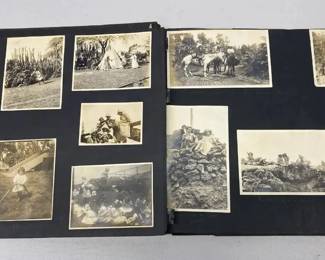 EHE337 - Antique Photo Album #4 of 5 Filled with Hawaiian People, Places, Events & More Early 1900s