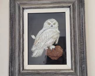 Owl shadow box