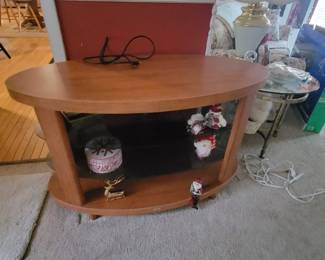 Nice table with glass shelves