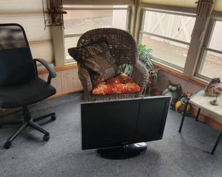 Wicker chair, office chair,...