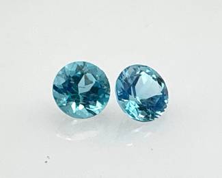 Apatite Round Cut Gemstones
