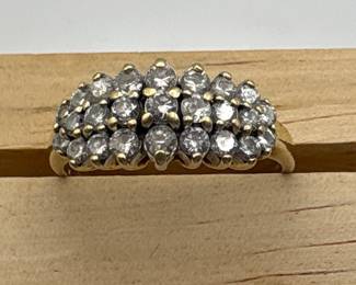 14K Gold Diamond Ring