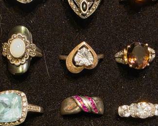 More new Sterling rings 