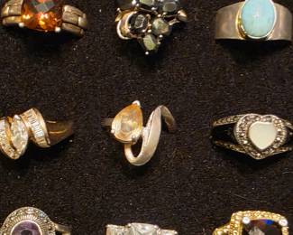 More new Sterling rings 