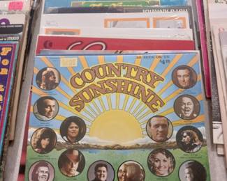 LP's and 45 rpm Records