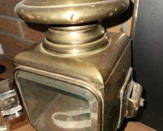 Two Antique Coach Lanterns. 
