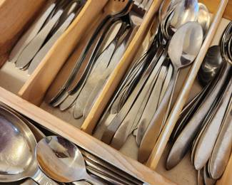 Stainless Steel Flatware. 