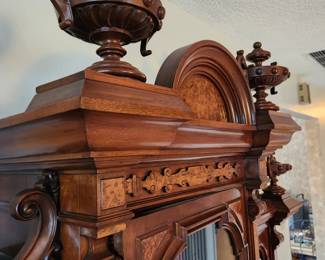 Secretary Desk Details. 