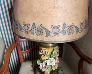 A most unusual base lamp! 