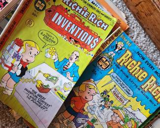 And Vintage Richie Rich Comics and others. 