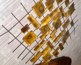 ooooh!!  Midmod sculpture Brutalist looks like Paul Harvey or Curtis Jere