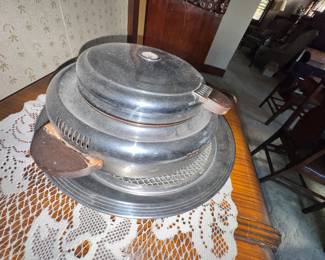 GE Electric Waffle iron Art Deco