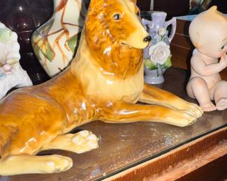 Lefton Kewpie and pup