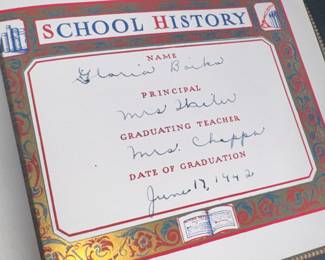 School History 1942 Garfield